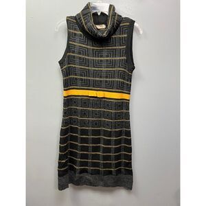 A. IDA Sweater dress Womens small‎ Italy gray wool blend Sleeveless Tank Classic